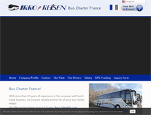 Tablet Screenshot of bus-france.com